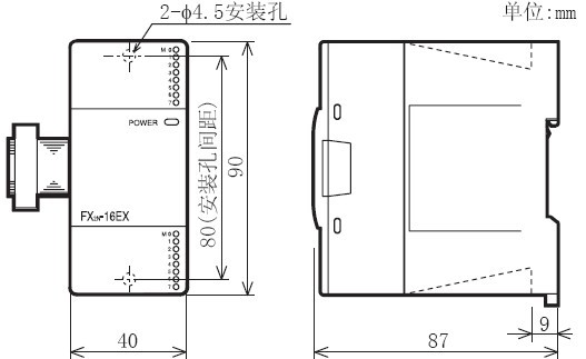 fx2n16exesul三菱plc输入扩展模块fx2n16exesul特价价格批发销售