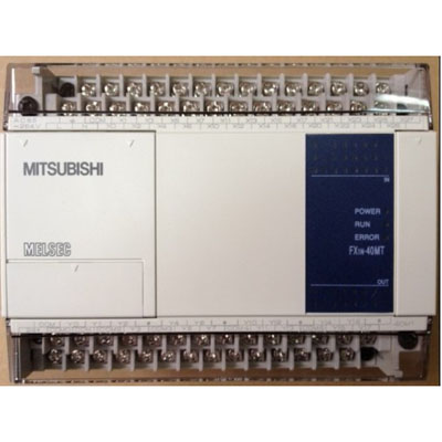 FX1N-40MT-001 AC电源 DC电源输入 三菱PLC 24点漏型输入 16点晶体管输出