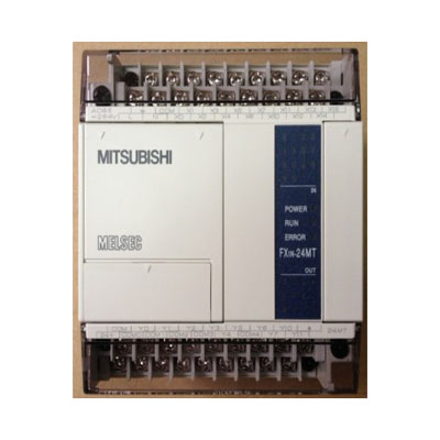 FX1N-24MR-DS DC电源 DC电源输入 三菱PLC 14点漏型/源型输入 10点源型继电器输出