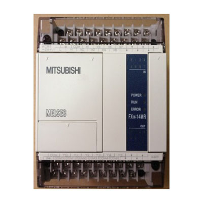 FX1N-14MR-001 AC电源 DC电源输入 三菱PLC 8点漏型输入 6点继电器输出