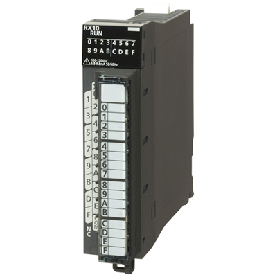 RX10 三菱PLC RX10三菱iQ-R输入模块 RX10价格 批发销售 AC电源 16点输入
