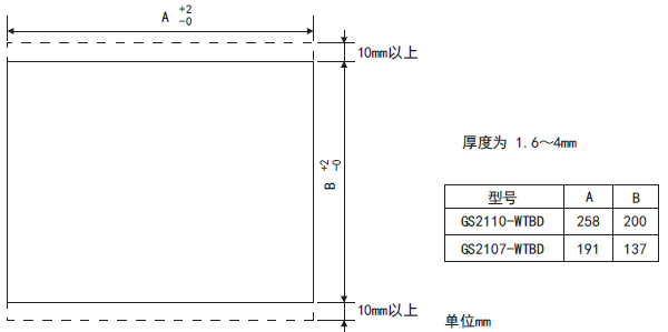 三菱触摸屏GS2107-WTBD GS2110-WTBD安装步骤- 三菱工控自动化产品网